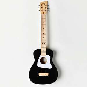 Loog Pro VI Acoustic Mini Guitar for Kids - Black