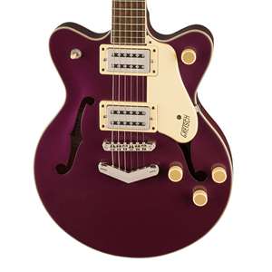 Gretsch G2655 Streamliner Center Block Jr. Double-Cut with V-Stoptail - Burnt Orchid with Laurel Fingerboard