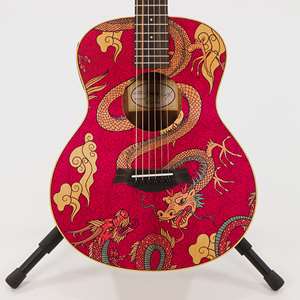 Taylor GS Mini-e Special Edition Year of the Dragon - Custom Designed Spruce Top with Sapale Back and Sides