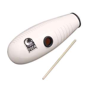 Toca Fiberglass Guiro - White