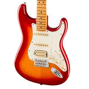 Fender Player II Stratocaster HSS - Aged Cherry Burst Chambered Ash with Maple Fingerboard