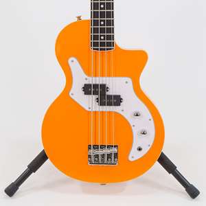 Orange O-Bass - Orange with Purpleheart Fingerboard