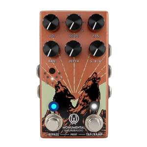 Walrus Audio Monumental Harmonic Stereo Tremolo - Orange