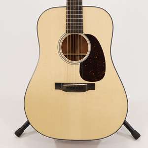 Martin Custom Shop D-18 Authentic Inspired 1937 - Natural Vintage Low Gloss Adirondack Spruce Top with Genuine Mahogany Back and Sides