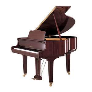 Yamaha SILENT Series GB1K SC3 Baby Grand Piano - 5' Polished Mahogany