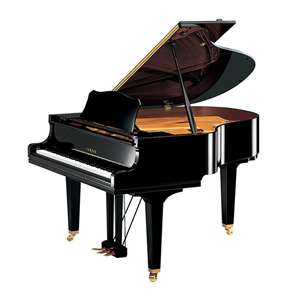 Yamaha SILENT Series GC2 SH3 Baby Grand Piano - 5'8" Polished Ebony