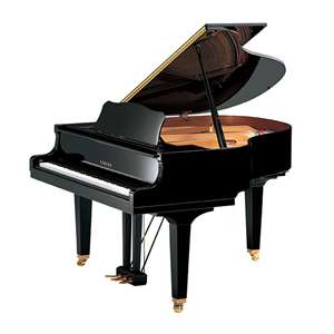 Yamaha SILENT Series GC2 SH3 Baby Grand Piano - 5'8" Satin Ebony