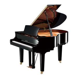 Yamaha SILENT Series C1X SH3 Baby Grand Piano - 5'3" Polished Ebony