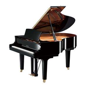 Yamaha SILENT Series C2X SH3 Baby Grand Piano - 5'8" Polished Ebony