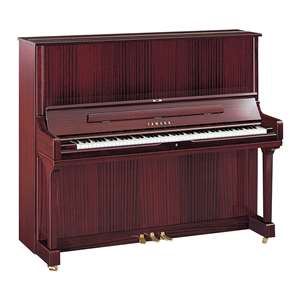 Yamaha TransAcoustic YUS-Series YUS3 TA3 Upright Professional Collection Acoustic Piano - 52" Polished Mahogany