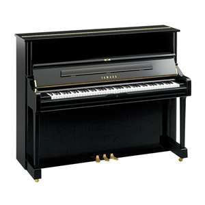 Yamaha SILENT Series U-Series U1 SH3 Upright Acoustic Piano - 48" Polished Ebony