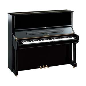 Yamaha SILENT Series U-Series U3 SH3 Upright Acoustic Piano - 52" Polished Ebony