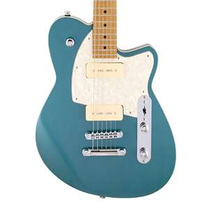 Reverend Charger 290 - Deep Sea Blue with Roasted Maple Fingerboard