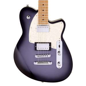 Reverend Charger HB - Periwinkle Burst with Roasted Maple Fingerboard