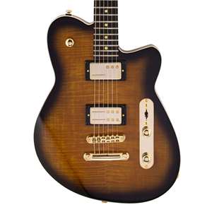 Reverend Charger RA - Transparent Coffee Burst Flame Maple with Rosewood Fingerboard