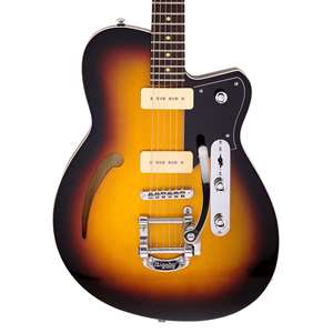 Reverend Club King 290 - Three Tone Burst with Rosewood Fingerboard