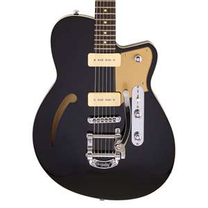 Reverend Club King 290 - Midnight Black with Rosewood Fingerboard