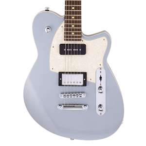 Reverend Double Agent OG - Metallic Silver Freeze with Rosewood Fingerboard