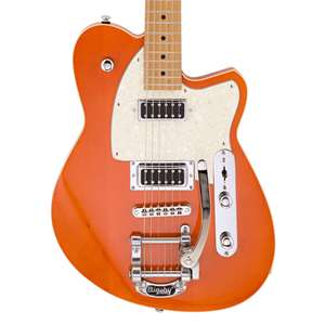 Reverend Flatroc - Transparent Rock Orange with Roasted Maple Fingerboard