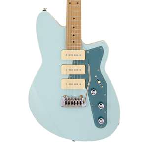 Reverend Jetstream 390 - Chronic Blue with Roasted Maple Fingerboard