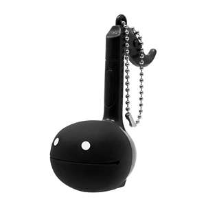 Otamatone Melody Play-Along Synthesizer Keychain - Black