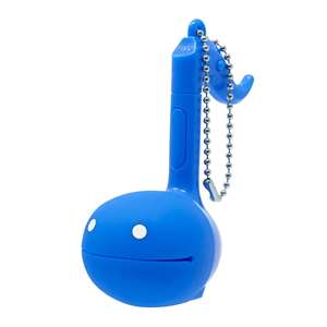 Otamatone Melody Play-Along Synthesizer Keychain - Blue