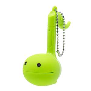 Otamatone Melody Play-Along Synthesizer Keychain - Lime