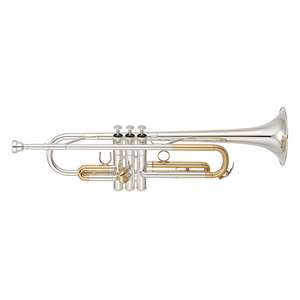 Yamaha YTR-5330MRC Intermediate "Mariachi" Bb Trumpet - Special Silver Plating with Gold Lacquer Slides