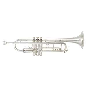 Yamaha Custom Xeno YTR-9335CHSIII Artist Model The "Chicago" Series Professional Bb Trumpet - Silver Plated with Yellow Brass Bell