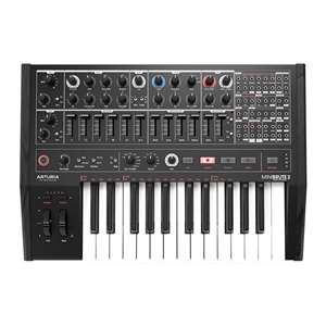 Arturia Minibrute 2 Noir - Analog Synthesizer with 48-Point CV and Gate Patch Bay