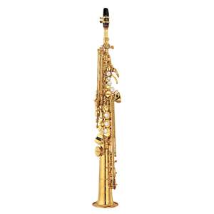 Yamaha Custom Z Series YSS-875EXHG Professional Bb Soprano Saxophone - Gold Lacquer