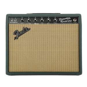 Fender '65 Prinecton Reverb - 12w 1x12 Electric Guitar Combo Amplifier - Limited Edition Brit Green with Cannabis Rex Speaker