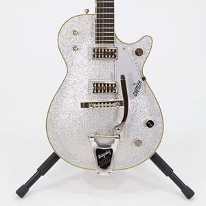 Gretsch G6129T-59 Vintage Select '59 Silver Jet with Bigsby - Silver Sparkle with Ebony Fingerboard