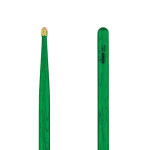 Nino 14" American Hickory Drumsticks - Green (Pair)