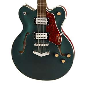 Gretsch G2622 Streamliner Center Block Double-Cut with V-Stoptail - Cadillac Green with Laurel Fingerboard